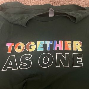 Starbucks small pride shirt